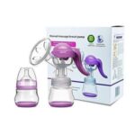 Manual Breast pump for mother care-Manual Breast Pump with 150ml Bottle - Image 4
