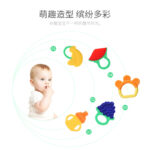 Silicone Sensory Teether BPA Free Teether Silicone Teething Toys Soft Silicone Baby Teether - Image 6