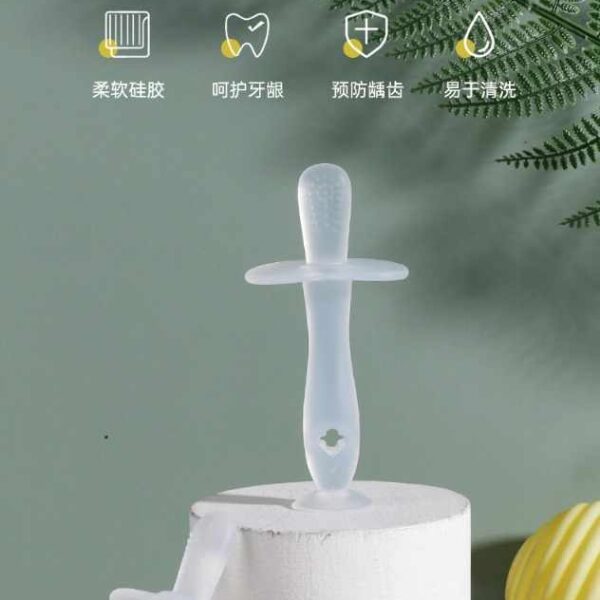 Eco Friendly Chewable Teether Baby Silicone Teething Teether Toy BPA Free Silicone Baby Teether With Suction Cup