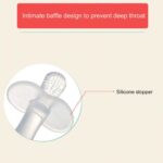 Eco Friendly Chewable Teether Baby Silicone Teething Teether Toy BPA Free Silicone Baby Teether With Suction Cup - Image 2