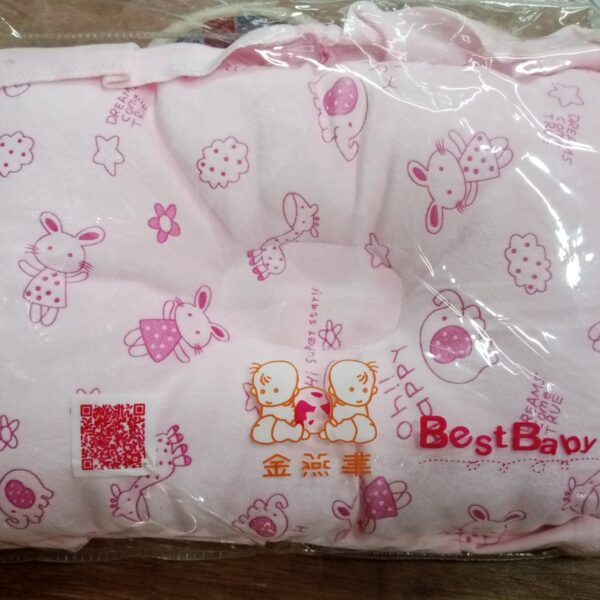 Neck Support Kids Pillow Head Infant Shaping Baby Pillow Print Cotton Baby Pillow Sleep Positioner Dropship. Multicolor And Design Random.