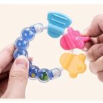 Infant Silicone Soft Toy Chewable Baby Teether with Sound Rattle Soothing Teething Stick for Teething Relief - Image 7