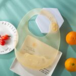 Food Grade Premium Infant Waterproof Silicone Baby Bib BPA Free Feeding Baby Ultra-thin Bibs - Image 5