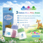 60 ml applebear pp BPA free Milk feeder for (o-3 months) - Image 2