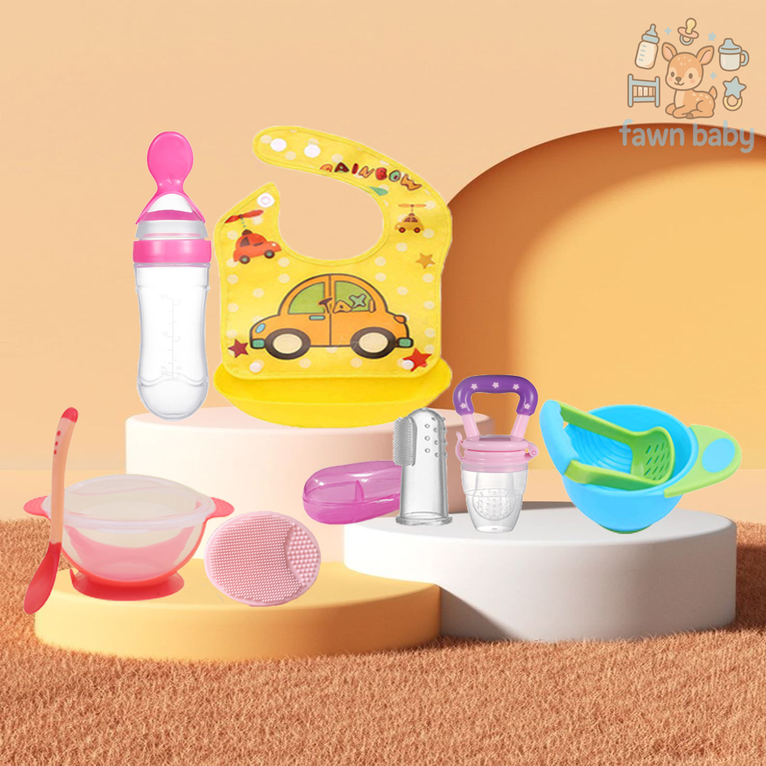 Combo Pack-2 7 in 1 feeding & More Combo Pack For Baby More then 6 months + - Image 1