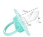 Multicolor Cartoon Animal Print Design Dummy Pacifier teether Silicone Baby Pacifier with Cover - Image 7