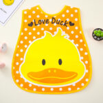 New Product Cartoon Cute Colorful Waterproof Sleeveless EVA Baby Bib - Image 7