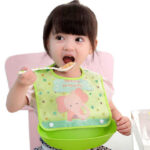 Waterproof Baby Bib Baby Tray Bibs Baby Food catcher Lunch Feeding Bib-Multicolor(1 Pcs) - Image 5