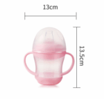 Silicone Water pot mum pot Safe and Drop Resistant Baby Bottle Set Portable Multi-functional Baby Bottle with Milk Powder Storage Baby - Image 3