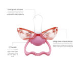 Food Grade Baby Silicon Pacifier Orthodontic Soothers Teat Funny Baby Pacifiers Babies When Dropped Silicone Pacifier - Image 3