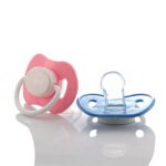 Baby Supplies Pacifiers Silicone Food Set Cool Boy Teething New Style Baby Pacifier Holder Dummy with Chain Silicon - Image 3