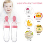 90 ml silicone spoon feeder rice bottle - Image 5
