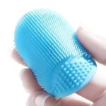 Baby Silicone Shampoo brush Baby bath brush 1 pcs baby wash cloth - Image 6