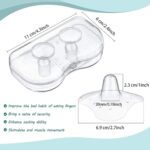 2 Pcs Bpa Free Silicone Nipple Protection Cover for Mother Care Breastfeeding Nipple Shield - Image 5