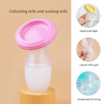 Full Silicone Breast Pump Milk Saver Pump -1pcs - Image 4