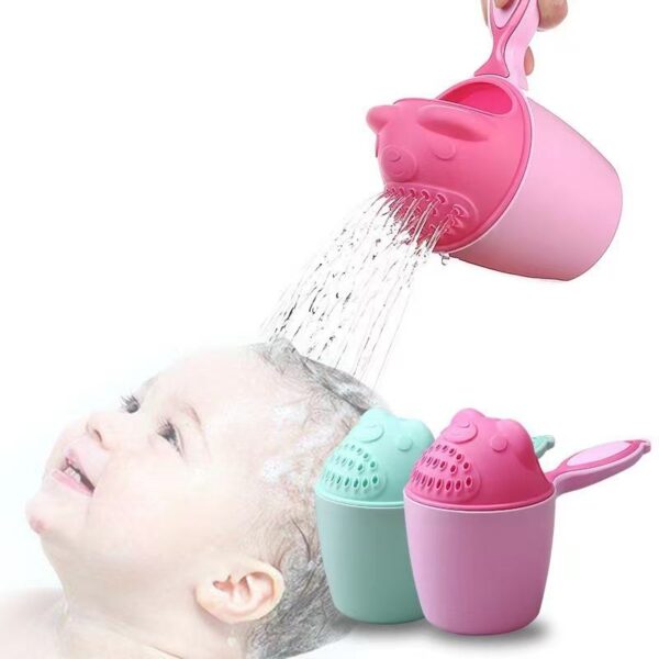 1Ps Baby Bath Shower Cup/Mug (Color as per stock)
