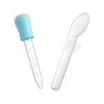 Baby Feeding & Nursing Supplies 5ml Silicone Baby Medicine Dropper and 10ml Plastic Feeding Spoon - Image 4