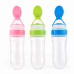 90 ml silicone spoon feeder rice bottle - Image 3