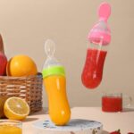 90 ml silicone spoon feeder rice bottle