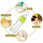 120ml Full Silicone Spoon Feeder - Color as per stock - Image 2