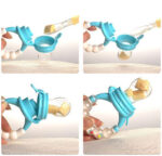 Baby Fruit Feeding Pacifier Teething Toys Rattle Bell Custom Feeder Baby Teethers - Image 2