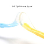 BPA Free Soft Eco-friendly Silicone Baby Spoon Flexible Feeding Spoon for Baby Food - Image 7
