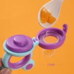 Silicone Pouches Babies Toddlers Infants Kids Baby Fresh Fruit Food Feeder Pacifier Training Massaging Toy - Image 4