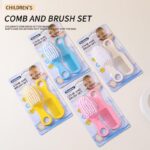 Head Care Massage Comb Baby Grooming Kit Set Removing Fetal Moss Baby Safety Brush Portable Combination Set - Image 2