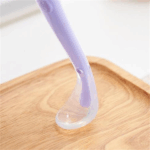 BPA Free Soft Eco-friendly Silicone Baby Spoon Flexible Feeding Spoon for Baby Food - Image 5