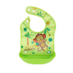 Waterproof Baby Bib Baby Tray Bibs Baby Food catcher Lunch Feeding Bib-Multicolor(1 Pcs) - Image 3