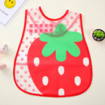 New Product Cartoon Cute Colorful Waterproof Sleeveless EVA Baby Bib
