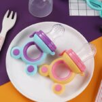 Silicone Pouches Babies Toddlers Infants Kids Baby Fresh Fruit Food Feeder Pacifier Training Massaging Toy - Image 3