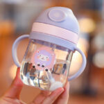 Children's Baby Training Cup Sippy Cup 250ml Pc Material Bpa Free Baby Water Bottle With Handle - Image 4