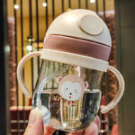 Children's Baby Training Cup Sippy Cup 250ml Pc Material Bpa Free Baby Water Bottle With Handle - Image 3