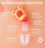 Silicone Pouches Babies Toddlers Infants Kids Baby Fresh Fruit Food Feeder Pacifier Training Massaging Toy - Image 8