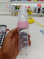 90 ml full silicone Premium Quality Baby Silicone Spoon Feeder Bottle -1pcs - Image 8