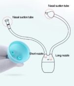 Baby Nasal Aspirator set with Pipe Nose Cleaner, Ear Cleaner pipe cleaner - Image 5