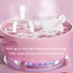 New Baby Pacifier Liquid Silicone Day and Night Design Round and Flat Nipple BPA Free - Image 5