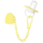 Soothing Pacifiers Made Silicone Material Without Bisphenol A, with Dust Covers and Anti Drop Chains - Image 7
