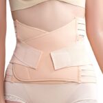 Postpartum Belly Belt 3 in 1 Body Shapewear Postpartum Recovery Belly Pelvis Wrap Breathable Postpartum Belt - Image 8