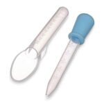 Baby Feeding & Nursing Supplies 5ml Silicone Baby Medicine Dropper and 10ml Plastic Feeding Spoon - Image 6