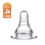 Apple Bear Durable Wide Mouth Baby Soft Pacifier All-silicone Food Grade feeder Baby Nipple - Image 6