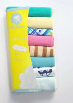 8-Pieces gerber towel wash towel Packing Sale Super Cosy 100% Cotton Newborn Toddler Wash Cloth Baby - Image 2