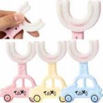 Children U Shaped Toothbrush 360 U Shaped Children Toothbrush baby taxi brush toothbrush - Image 3