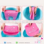 Baby Silicone Bib / Pocket Waterproof silicone Bib /Baby ultra-thin summer lightweight silicone bib - Image 5