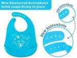 Baby Silicone Bib / Pocket Waterproof silicone Bib /Baby ultra-thin summer lightweight silicone bib - Image 3