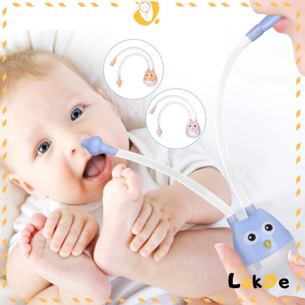Newborn Baby Nasal Aspirator for Infant Nose Cleaner Sucker Suction Tool Protection Health Care Baby Mouth Nasal Suction