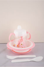 Apple Bear Apple Bear Wholesale Cartoon pp Children's Tableware Set Baby Food Plate Bowl - Image 4