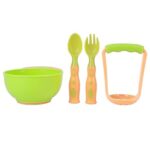 Baby Food Masher Bowl,4Pcs Baby Feeding Set - Image 6