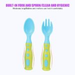 Baby Food Masher Bowl,4Pcs Baby Feeding Set - Image 5